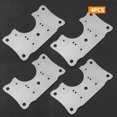 thumbnail image 1 of Furniture Hinge Repair Plate for Kitchen Cabinets Stainless Steel Cupboard Drawer Window Door Hinges Repair Kit Fittings, 1 of 4