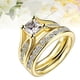 thumbnail image 1 of unbranded Anillo De Dorado Con Zirconia Para Acabado Estilizado Y Sofisticado, 1 of 7