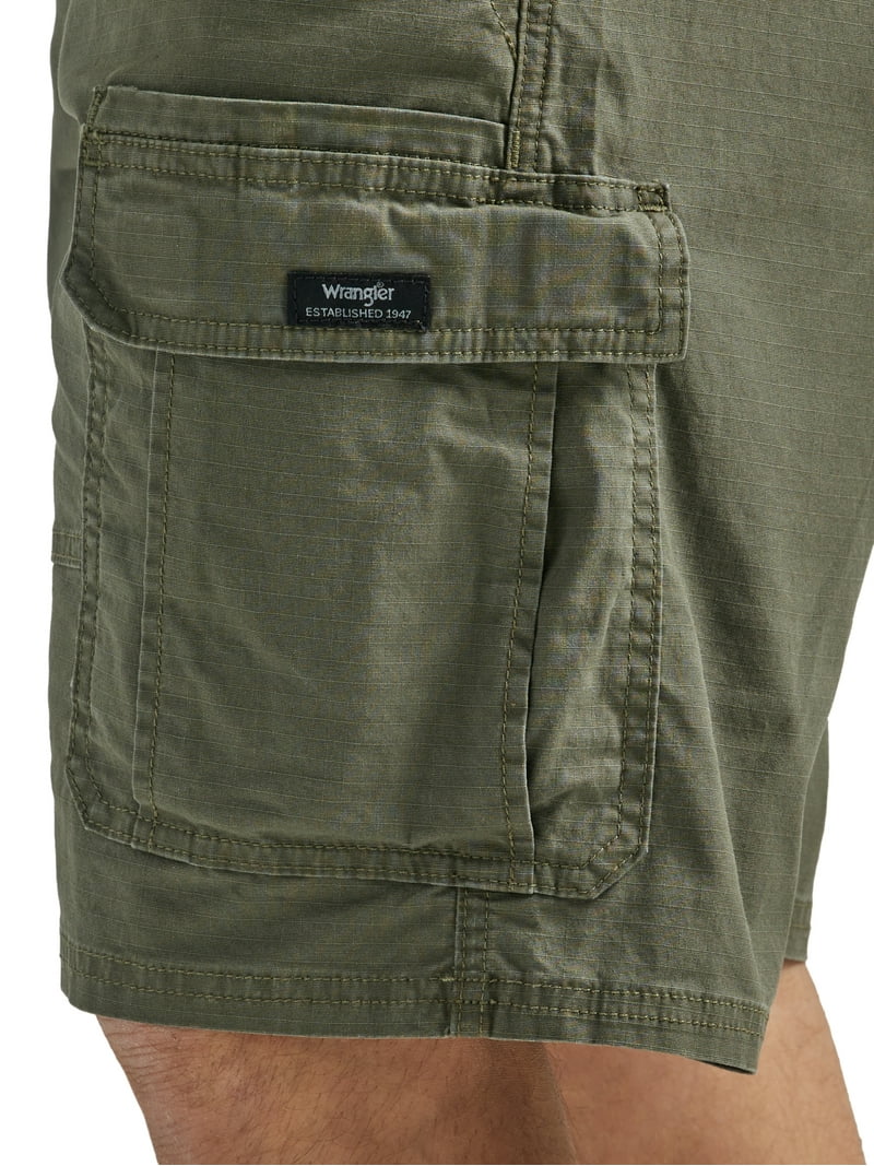 Wrangler Men's & Big Men's Relaxed Fit Stretch Cargo Shorts with