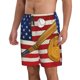 thumbnail image 2 of Fotbe American Flag And Baseball Trajes de Baño Estampados para Hombre, Shorts de Verano de Secado Rápido, Ropa de Playa, Bañadores-3X-Large, 2 of 6