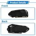 thumbnail image 5 of Front Right Fog Light Grill No.71103T5HH50 Front Lower Bumper Fog Light Cover Inserts for Honda Fit 2018-2019 Black ABS 1 Pc, 5 of 6