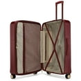 thumbnail image 2 of BADGLEY MISCHKA Diamond 3 Piece Expandable Luggage Set (Burgundy), 2 of 12