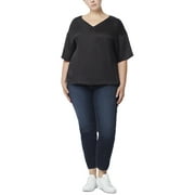 Jones New York Women's Top Black Size 2X