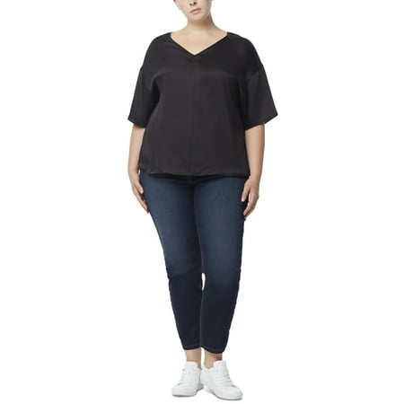 Jones New York Women's Top Black Size 2X