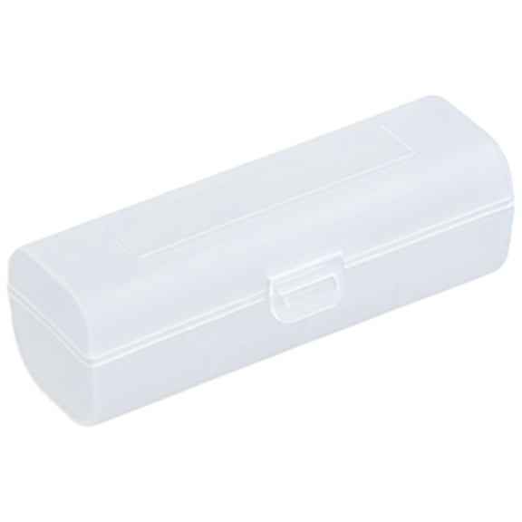Clear Battery Storage Case Holder for 21700 Battery Organizers Storage Box