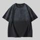 thumbnail image 1 of Blusas y camisas de manga corta y cuello redondo para hombre, blusas informales de verano con estampado, cuello redondo, manga corta, transpirables, blusas de poliéster para hombre., 1 of 4