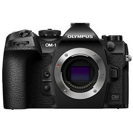 Olympus - OM SYSTEM OM-1 4K Video Mirrorless Camera Body Only - Black
