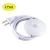 Uxcell Foot Pedal Push Switch Inline Lamp On/off Control with1.8M Power Line White 3 packs
