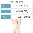thumbnail image 1 of Acogedor cálido Esquí Ciclismo Camping Runing Artritis Tendinitis Rodilleras Mangas de pierna Protector de soporte Color de piel + código XL blanco, 1 of 1