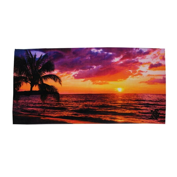 SEAKEEPER PRINTED BEACH TOWEL -Ocean view