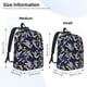 thumbnail image 2 of Disketp Astronauts in sport Mochila de Lona Estampada, Mochila Escolar de Viaje Ligera para Estudiantes y Portátil-Medium, 2 of 5