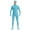 Sky Blue, variant on Open Face Bodysuit Unisex Stretch Slim Fit Hooded Jumpsuits Mens and Womens Long Sleeve Full Body Playsuits, Orange, XL