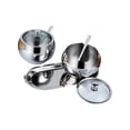 thumbnail image 2 of GUOOL Metal Spice Jars Canisters Steel Seasoning Box for Pepper Buffets Coffee Bar 2pcs, 2 of 9