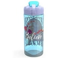 thumbnail image 2 of Frozen II Believe in the Journey Blue with Purple & Blue Snap Lid 16.5oz Water Bottle, 2 of 2