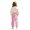 Pink-3, variant on WhouRiu Girls Casual Sweatpants Letter Graphic Elastic Waist Joggers Pants Kids Comfortable Everyday Trousers With Pockets,13-14 Years