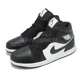 thumbnail image 1 of Ni-k-e Air Jordan 1 Mid AJ1 Black Off Noir Toe Men Casual Shoes Sneaker DQ8426-010, 1 of 6