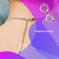 thumbnail image 3 of 10PCS Pinch Clasp Sturdy Lightweight Easy Fine Workmanship Matching Pendant Connector Elegant Small Bail Connector Earrings Rings 5*9mm, 3 of 7