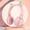 Pink, variant on Kids Headphones, Bluetooth Wireless Headphones for Kids Teens Adults, Bluetooth Headphones Over Ear,Cat Ear Bluetooth Headphones for Adult & Kids Girl Boy Game Pad Laptop Cellphone
