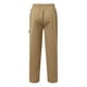 thumbnail image 4 of Pantalones cargo de color liso con cordón ajustable para hombre: pierna recta, poliéster-spandex, cintura elástica, bolsillos, corte ajustado para el trabajo y el uso informal, tallas S-XXL, 4 of 8