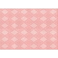 thumbnail image 1 of Ahgly Company Machine Washable Indoor Rectangle Transitional Pastel Red Pink Area Rugs, 2' x 5', 1 of 7