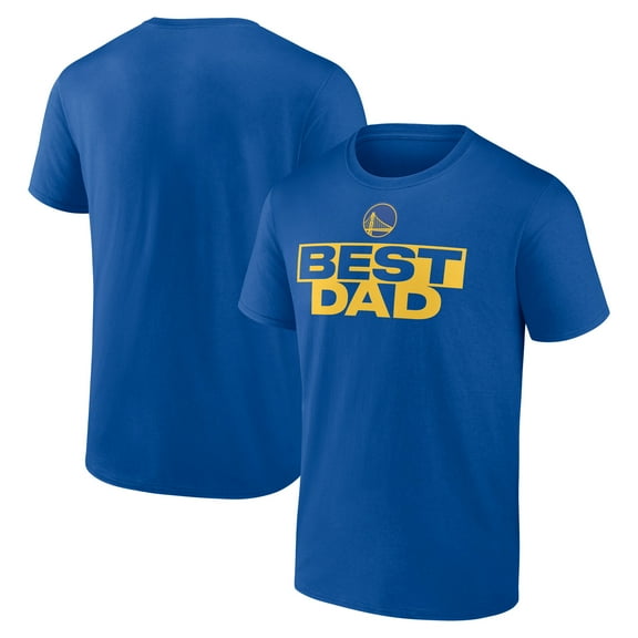 Men's Royal Golden State Warriors Greatest Dad T-Shirt
