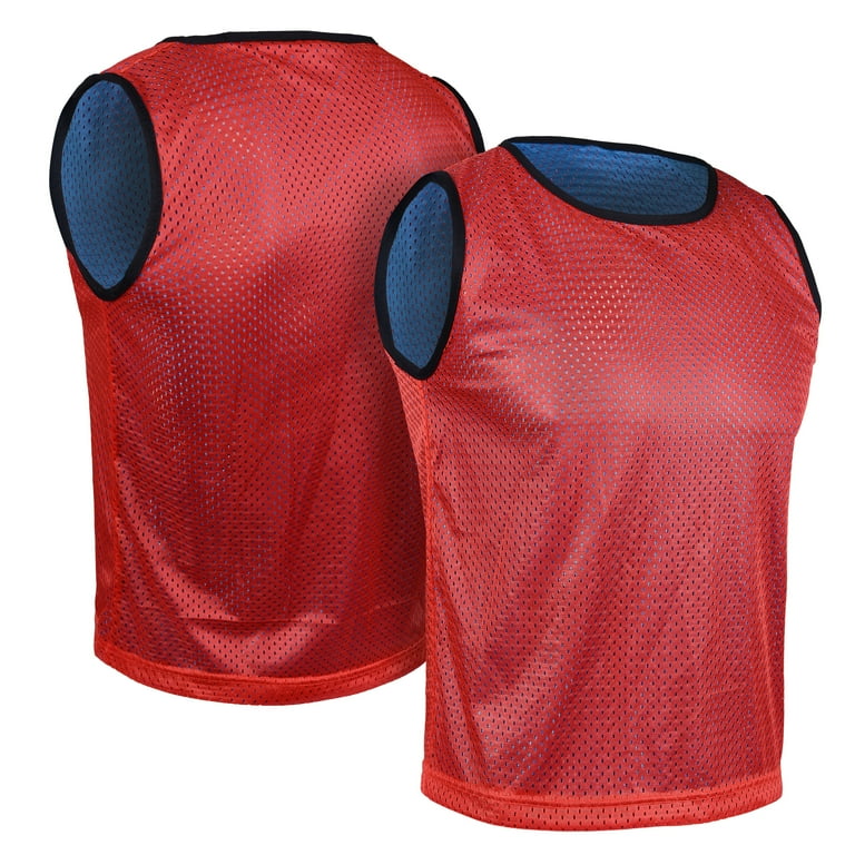 Athllete Set of Reversible Jerseys Pinnies Training Vest