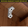 thumbnail image 4 of Kit de Réparation de Sol, Outil de Réparation de Sol, Reconnecte le Subfloor aux Supports et Élimine les Sons Couinants 6 Pcs, 4 of 5