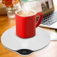 thumbnail image 4 of Calentador de tazas USB, calentador de tazas USB y almohadilla para enfriar tazas Portavasos USB optimizado para la excelencia, 4 of 13