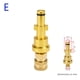 thumbnail image 5 of Adaptador de pistola rociadora para ra a presión para Karcher, convierte la conexión de bayoneta a 1/4 pulg. Conexión hembra de conexión rápida, E Sunnimix Conector de lavadora a presión, 5 of 8