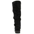 thumbnail image 3 of XOXO Women's Mayne Tall Riding Boot Black Size 6, 3 of 3
