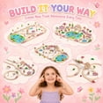 thumbnail image 6 of UQN 110PCS Wooden Train Set for Toddlers 2-4, Unicorn Train Toy for Girls with Fishing Puzzle, Wooden Train Track Toy Birthday Gift for Kids Girls Ages 3 4 5 6, 6 of 8