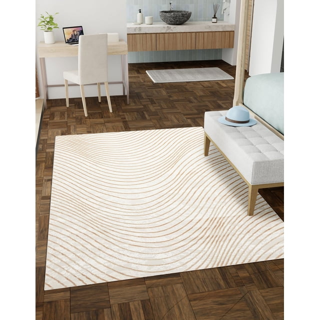 ECARPET Nova Contemporary/Modern Area Rug for Living Room, Bedroom, Dining Room, Entrance, Hallway and More