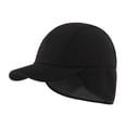 thumbnail image 2 of Women's Water-Repellent Winter Ponytail Baseball Cap LSONABXA with Ear Flaps - Winter Hat for Women, 2 of 9