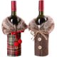 thumbnail image 2 of Christmas Bottle Decoration Party Restaurant Wine Bottle Bottle Suit Santa Claus Hat Bottle Bag Gift Afortunado Sencillez, 2 of 5
