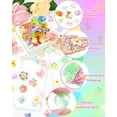 thumbnail image 3 of Set de amuletos Slime FIVEIZERO, 100 unidades, resina kawaii para manualidades, 3 of 6