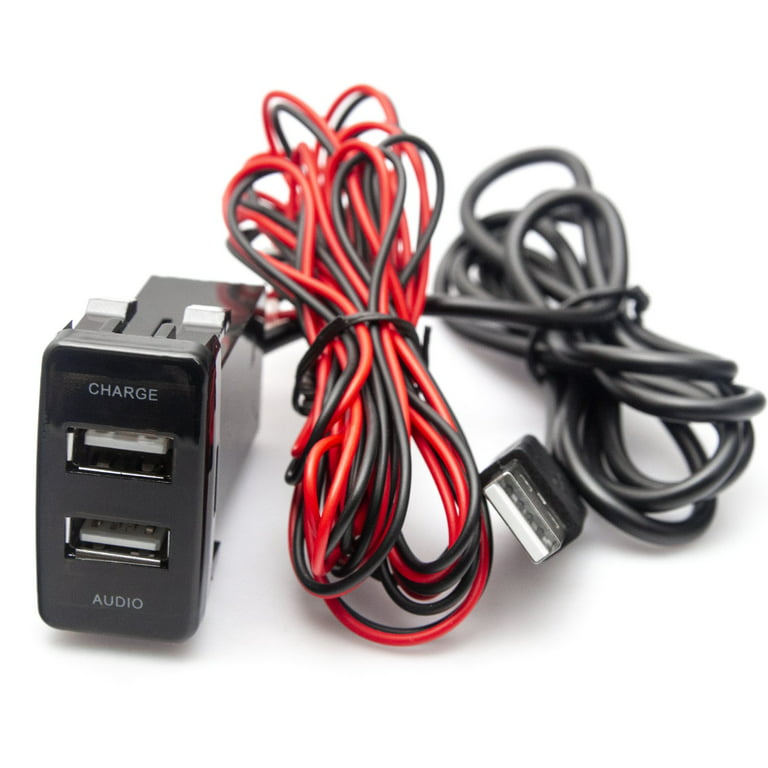 Tuff Tech 12V USB Charger with 4' Cord - 24604