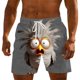 thumbnail image 2 of Pantalones de Cintura Elástica de Uso Casual Y Cómodo con Cintura Elástica Y Cordón para la Natación de Verano de Ocio en la Playa, 2 of 5