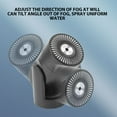 thumbnail image 4 of 360 Degree Rotating Portable Mini Humidifier USB Automatic Super Quiet Small Cool Mist with Intelligent Humidification for Bedroom, Office, and Travel, 4 of 7