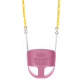 thumbnail image 3 of Balancín Eastern Jungle Gym con respaldo alto, forma de cubo completo, rosa, 3 of 7