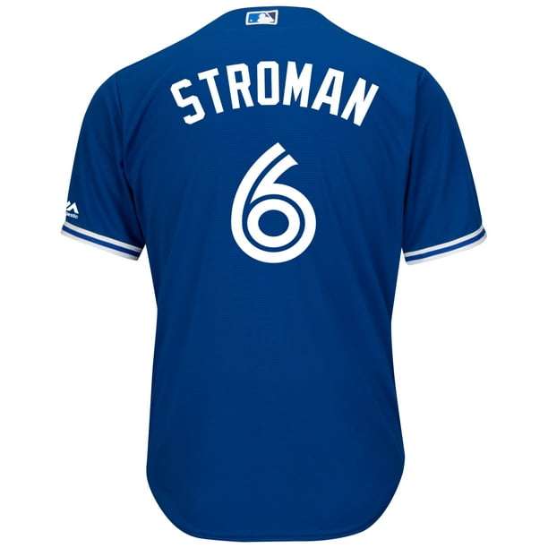 Marcus Stroman Toronto Blue Jays Cool Base Réplique Maillot Extérieur