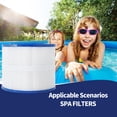 thumbnail image 4 of TALANDO 10-00282 Filter - Spa Filter Replacement Cartridge Compatible with Bullfrog 30 coreless, 2017-Current SPA Filter, Spa Hot, 4 of 8