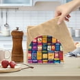 thumbnail image 2 of Yayeee Napkin Holder for Table Kitchen Paper Tissue Organization, Blue Jam, 2 of 8