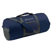 Outdoor Products 191 Ltr Backpacking Travel Duffle, 18" x 36", Black, Unisex, Polyester