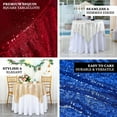 thumbnail image 4 of Efavormart 54" x 54" Wholesale Premium Navy Blue Table Cover Sparkly SEQUIN Square Tablecloth For Banquet Wedding Party, 4 of 7