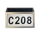 thumbnail image 2 of CaiYueKe Solar Powered Door Sign Light with Customizable Letters, Address Number Plate, LED Mailbox Light, Auto On/Off Sensor, Outdoor House Numbers for Porch, Yard, Garden, Nighttime Visibility, 2 of 6