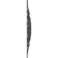 thumbnail image 4 of 38 3/8"OD x 6 5/8"ID x 2 7/8"P Orleans Ceiling Medallion (Fits Canopies up to 8 1/4"), Hand-Painted Pewter, 4 of 6