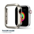 thumbnail image 4 of Allytechgroup Case Compatible with Apple Watch Series 6/5/4/SE 40mm, Support Wireless Charging Shockproof Cover for iWatch Series 6/5/4/SE 40mm for Women Men, Starlight, 4 of 8