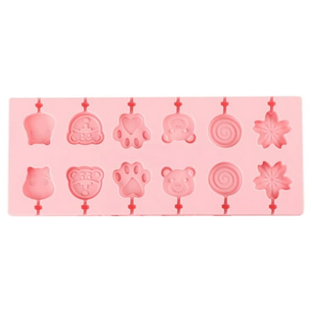 

Silicone Lollipop Molds Chocolate Hard Candy Molds Great for Lollipop Sucker Hard Candy Chocolate Cake pop