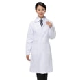 thumbnail image 1 of de boratorio para mujer s de boratorio Slvee limpieza Personal de boratorio profesion, Doctor, Chaquetas de enfermera co L BLESIY Abrigos largos de laboratorio, 1 of 6
