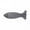 Gray, variant on Tnobhg Catnip Fish Toys Cartoon Fish Design Durable Bite-Resistant Teeth-grinding Relieve Boredom Interactive Catnip Toy for Cats